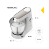 Kenwood Titanium Chef Baker XL Mutfak Şefi 7 Lt Geniş Hazne Beyaz KVL65.001WH