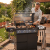 Rösle Videro G4-S Vario Gazlı Barbekü İstasyonu Videro Pro Mat Siyah 25577