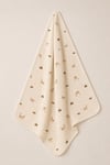 Yenidoğan Unisex Bebek Krem Desenli 7'li Hastane Çıkış Seti 0-3 Ay %100 Pamuk