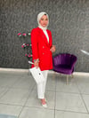 ORHAN BLAZER CEKET KIRMIZI