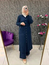 PAMUK PAMUK KETEN TAKIM LACİVERT