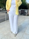 TENSEL BOL PANTALON BEYAZ