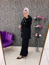 TENSEL KUMAŞ TAKIM SİYAH