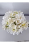 Beyaz Yasemin Gerbera Gelin Çiçeği- Premium Gelin Buketi Yaka Çiçeği 2'li Set