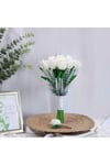 Islak Lale-Lavanta Gelin Buketi-Gelin Çiçeği Damat Çiçeği 2 li Set
