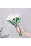 Islak Lale-Lavanta Gelin Buketi-Gelin Çiçeği Damat Çiçeği 2 li Set