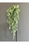Yoğun Dallı Jumbo Boy Yapay Okaliptus- 90 cm Pastel Yeşil Sarkan Okaliptus