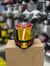 Agv Pista Gp Rr Mat Kırmızı Redbul