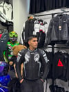 Alpinestars Deri Ceketi Atem V4 Gri