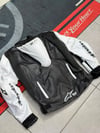 Alpinestars Deri Ceketi Beyaz Hörgüçlü