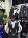Alpinestars Deri Ceketi Beyaz Hörgüçlü