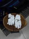 Alpinestars Deri Eldiveni Beyaz Bileksiz