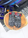 Alpinestars Deri Eldiveni Siyah-Kırmızı
