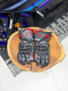 Alpinestars Deri Eldiveni Siyah-Kırmızı