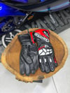 Alpinestars Deri Eldiveni Sp8 Siyah-Kırmızı