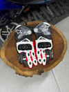 Alpinestars Deri Eldiveni Turuncu Parmak Aralı