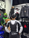 Alpinestars Deri Motosiklet Ceketi Slid Hörgüçsüz