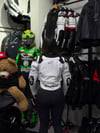 Alpinestars Kadın Deri Ceketi Beyaz Hörgüçsüz