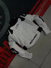 Alpinestars Kadın Deri Ceketi Beyaz Hörgüçsüz