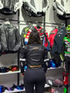 Alpinestars Kadın Deri Ceketi Hörgüçsüz Gold