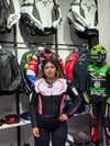 Alpinestars Kadın Deri Ceketi Pembe