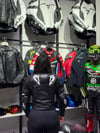 Alpinestars Kadın Deri Ceketi Siyah-Beyaz