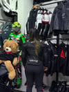 Alpinestars Kadın Kumaş Ceketi Siyah-Beyaz