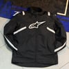 Alpinestars Kumaş Ceketi Siyah-Beyaz