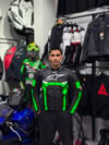 Alpinestars Motor Ceketi Yeşil-Siyah