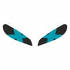 Cf Moto 250 Sr 2020 - 2024 Uyumlu Far Sticker X Mavi