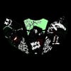 Cf Moto 250 Sr 2020 - 2025 Uyumlu Gece Yanan Doğal Renk Fosforlu Tank Pad Set 015