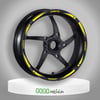 Cf Moto Uyumlu Sarı 1 Set Jant Şeridi