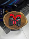 Dainese Deri Eldiveni Kırmızı Bileksiz