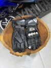 Dainese Deri Eldiveni Siyah-Gri