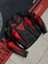 Dainese Kadın Deri Ceketi Kırmızı Kanatlı