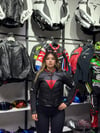 Dainese Kadın Deri Siyah-Kırmızı