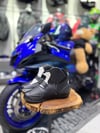Dainese Kısa Korumalı Deri Bot Beyaz-Siyah