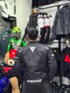 Dainese Kumaş Ceket Siyah-Beyaz