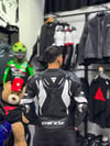 Dainese Performance Deri Ceketi Siyah-Beyaz