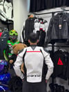 Dainese Sport Hörgüçsüz Deri Ceketİ Beyaz