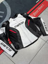 Dainese Sport Hörgüçsüz Deri Ceketİ Beyaz