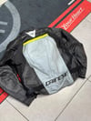 Dainese Sport Hörgüçsüz Deri Ceketİ Gri-Sarı
