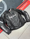 Dainese Sport Hörgüçsüz Deri Ceketİ Siyah-Beyaz