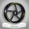 Fluoresan Sarı Yamaha MT-25 Uyumlu 1 Set Jant Şeridi