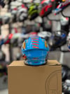 MT Kids Speed Racer Mavi Çocuk Motosiklet Kaskı