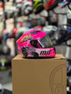MT Kids Speed Racer Pembe Çocuk Motosiklet Kaskı