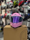MT Love Hearts Pembe Full Face Motosiklet Kaskı
