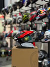 MT MX Pro Kırmızı Beyaz Cross Kask
