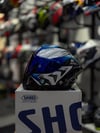 Shoei X14 Mavi Bmw