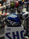 Shoei X14 Mavi Bmw